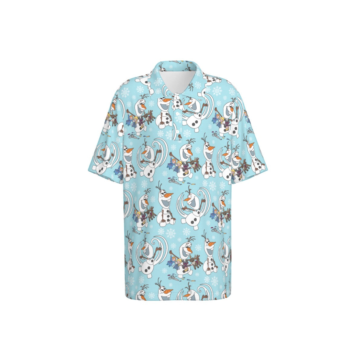Snowman Making Friends Boys’ Polo Collar Jersey
