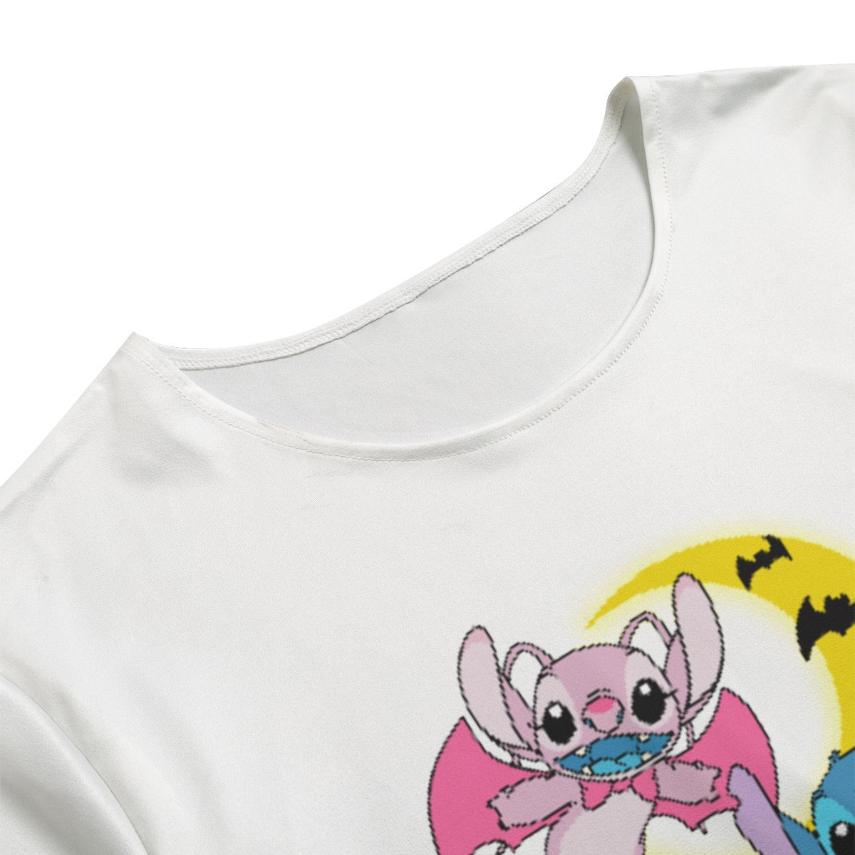 Batty Alien [blue] Women's T-shirt Set With Short Sleeve