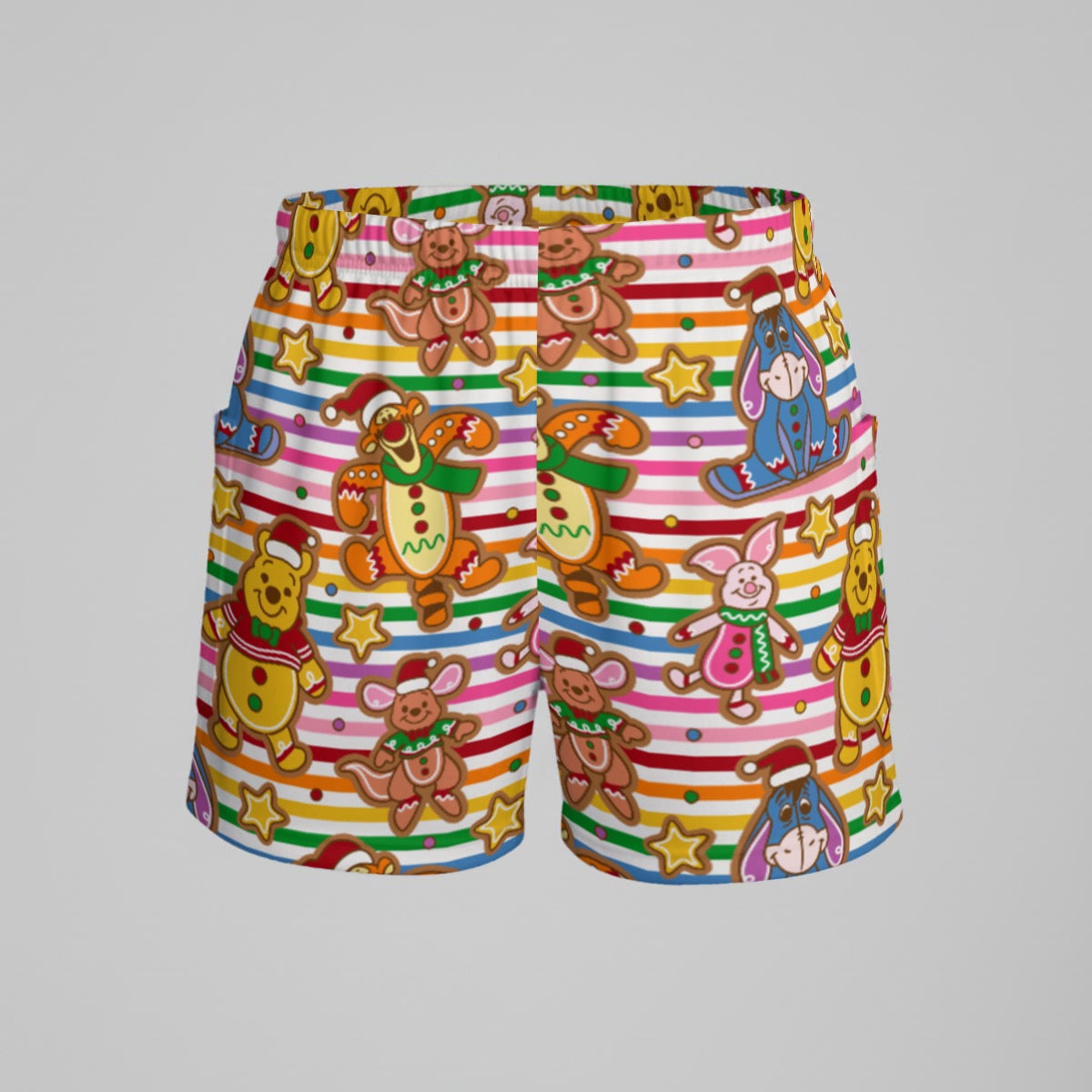 Winnie Cookies [rainbow stripe] Women’s Sports Dress Set