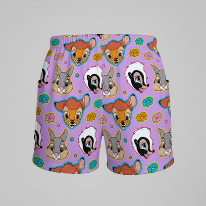 Purple Forest Friends Women’s Sports Dress Set