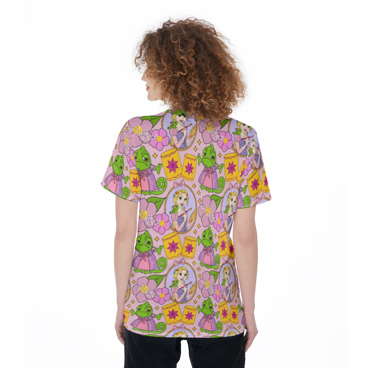 Princess Best Day Ever Women's O-Neck T-Shirt|180 GSM Jersey