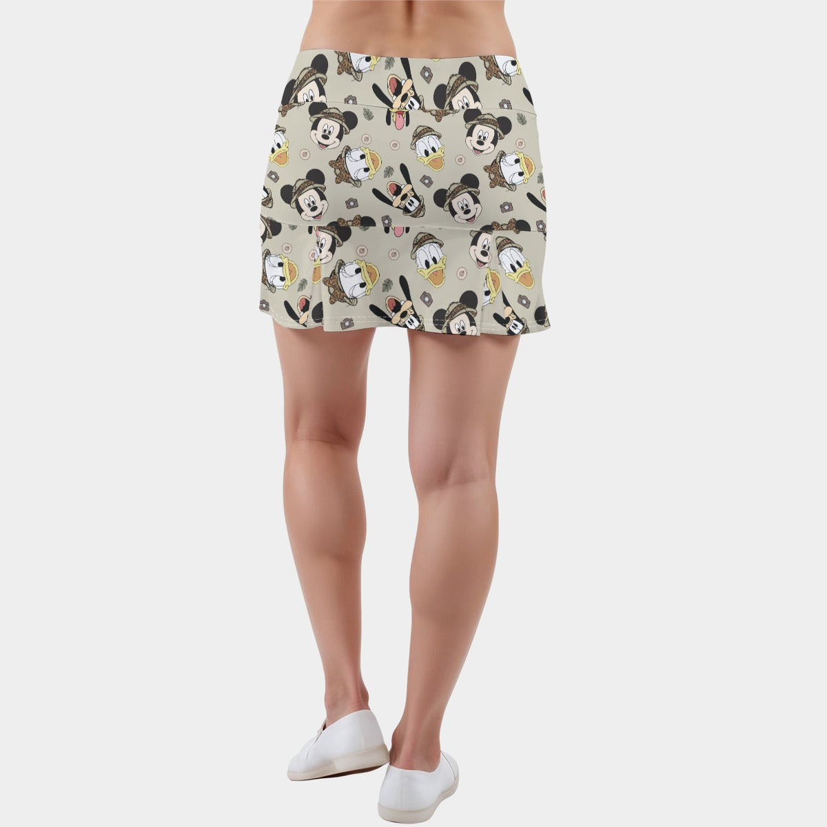 Safari Faces Women's Active Skort With Inner Shorts