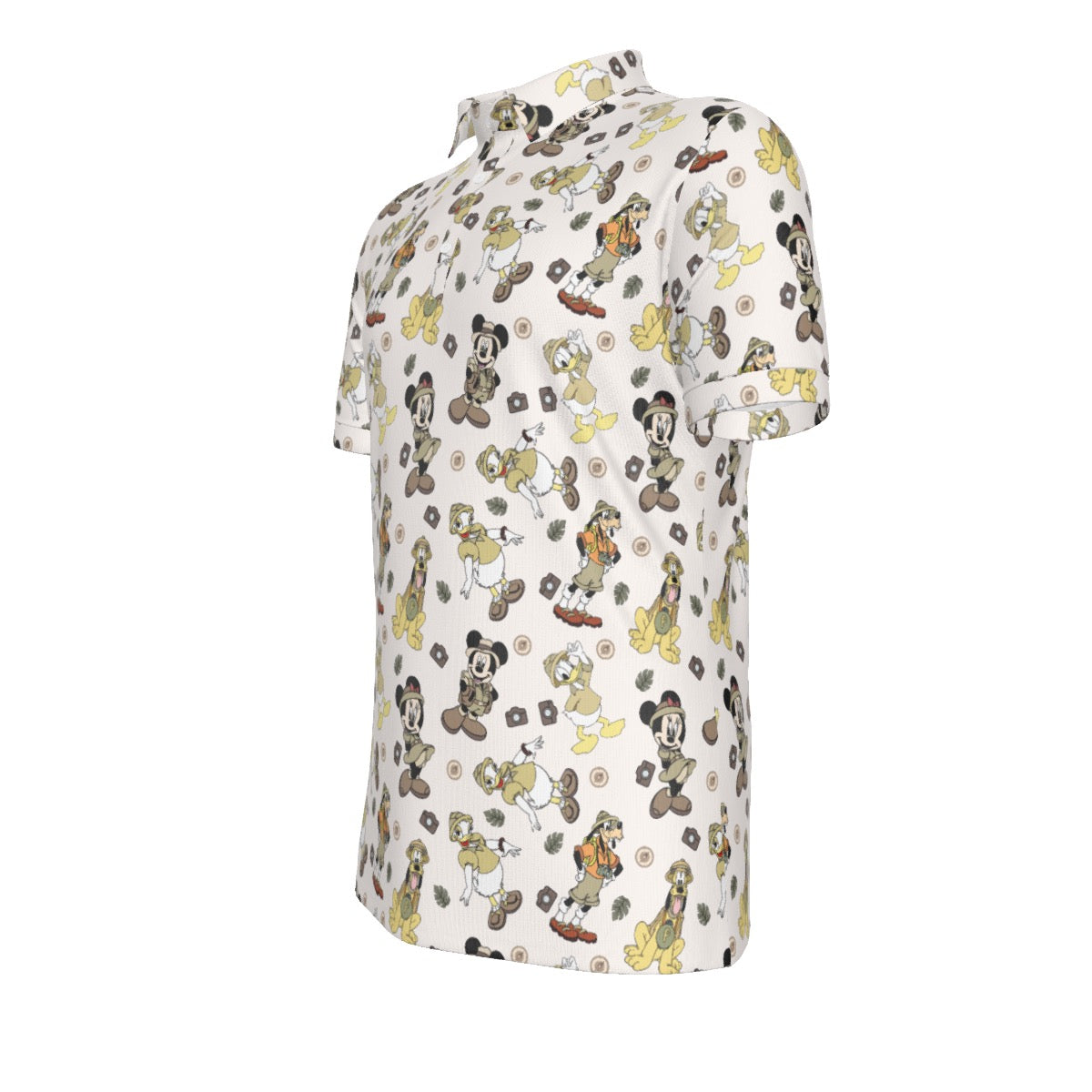 Safari Men's Stretch Collar Polo Shirt