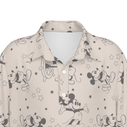Vintage MM Polo Collar Jersey |210GSM