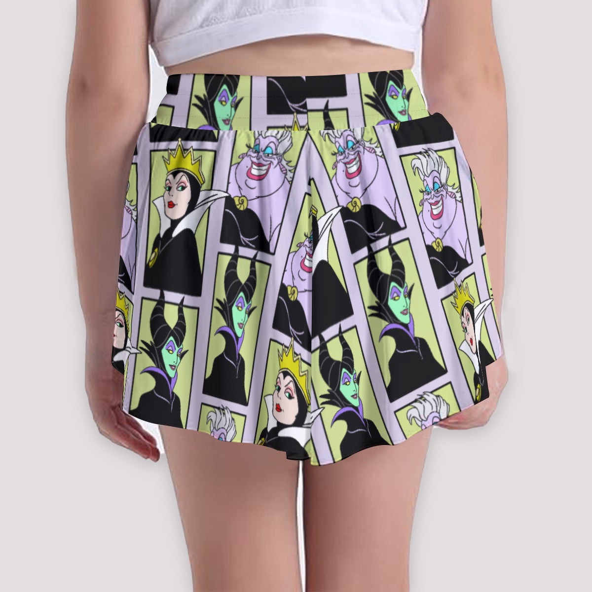 Villain Portraits Girls' Sports Culottes
