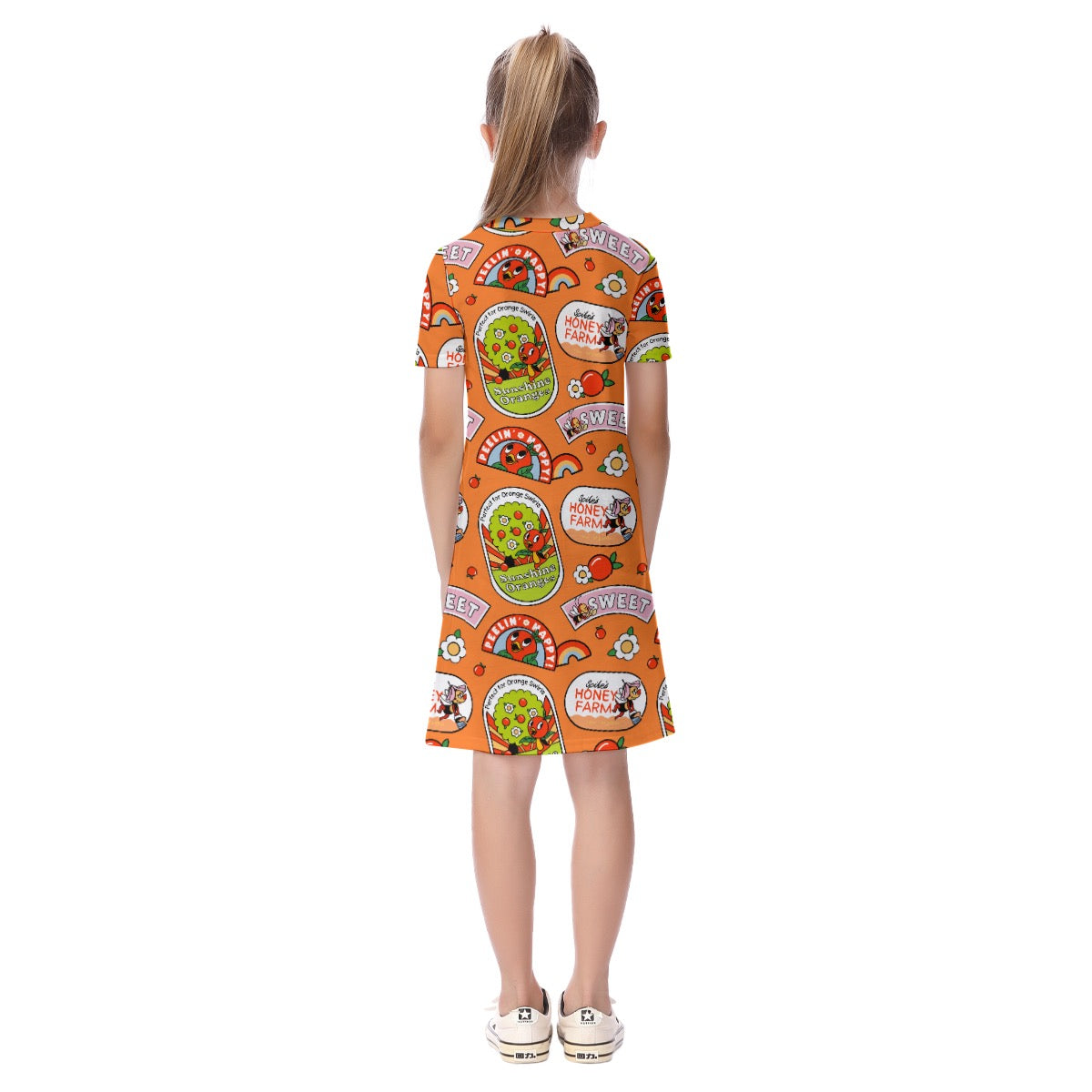 Sweet Birdie Kid's Short Sleeve Dress