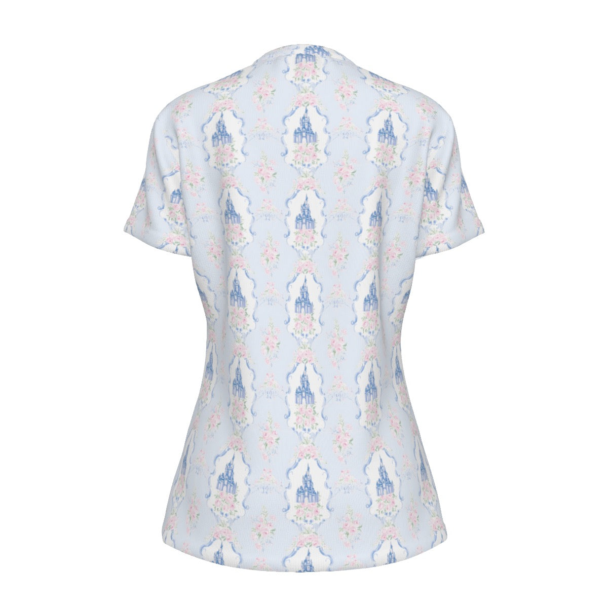 Grandmillenial Castle Women's Round T-Shirt|210GSM