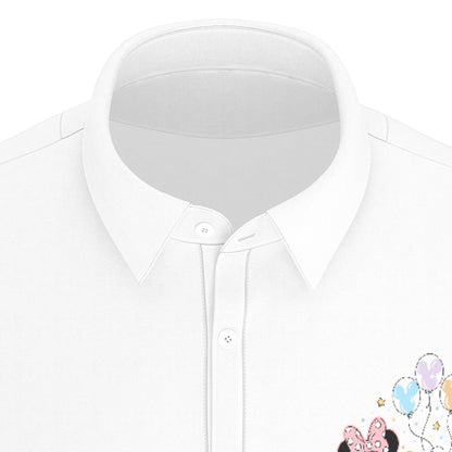 MM Balloons Men's Stretch Collar Polo Shirt