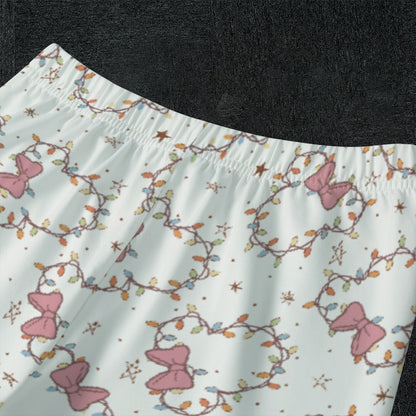Minnie Lights Kid's Raglan Sleeve Pajama Set