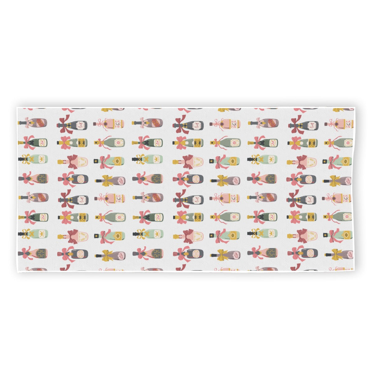 Champagne Bottle Towel