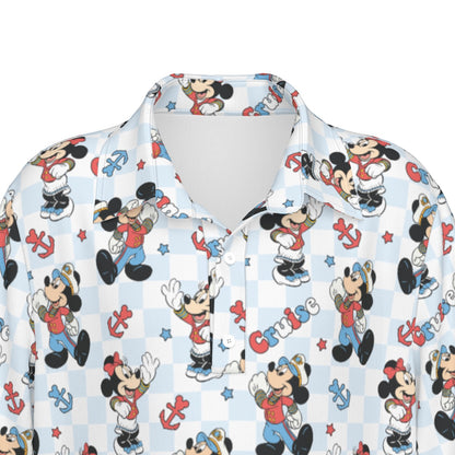 Checkered Cruising MM Polo Collar Jersey |210GSM