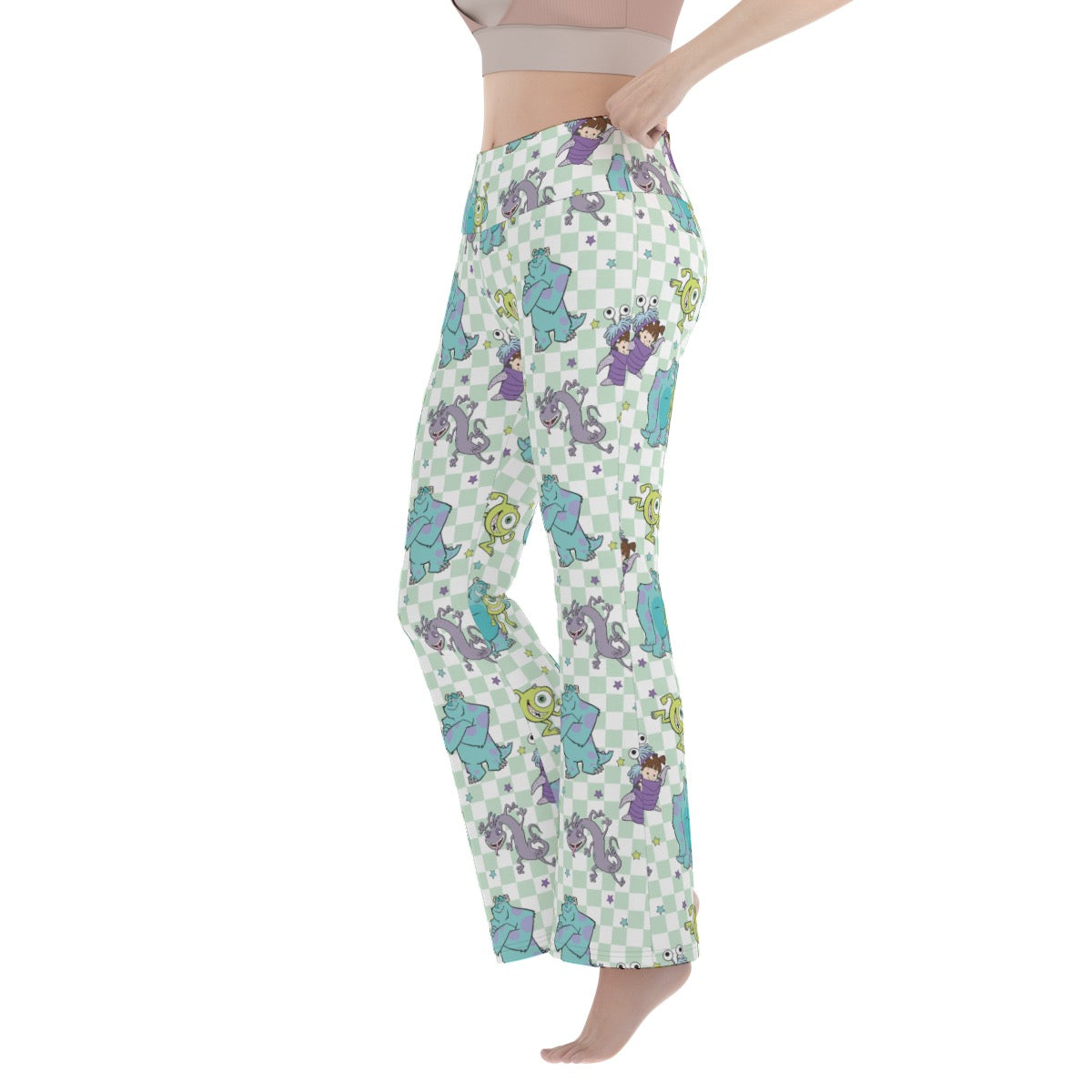 Monsters Women's Flare Yoga Pants