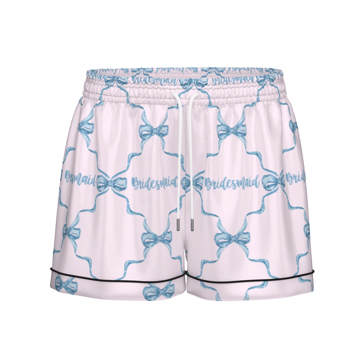 Bridesmaid Women's Pajama Set With Short Sleeve