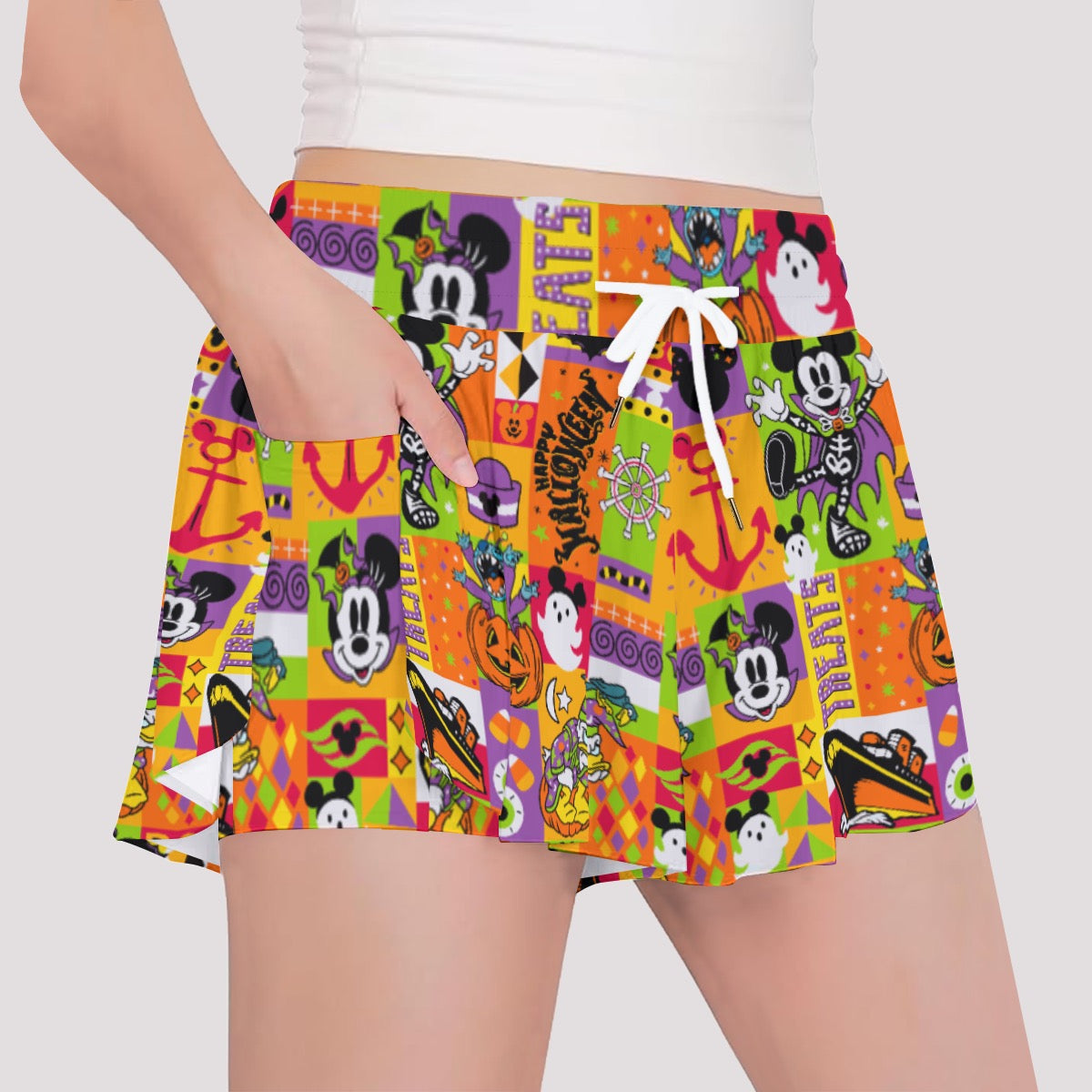 Spooky Cruise Girls' Sports Culottes
