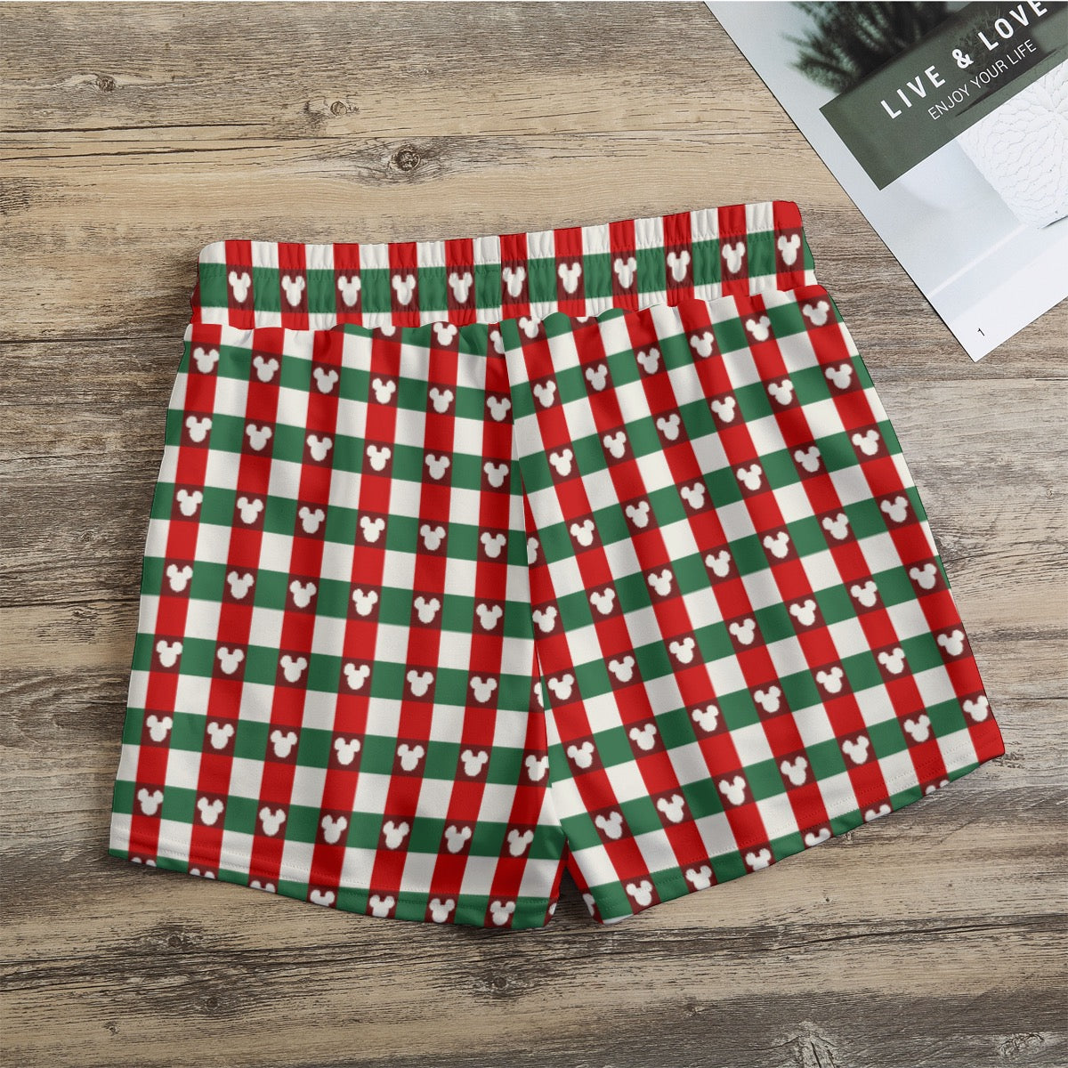 MM Plaid Women's Casual Shorts