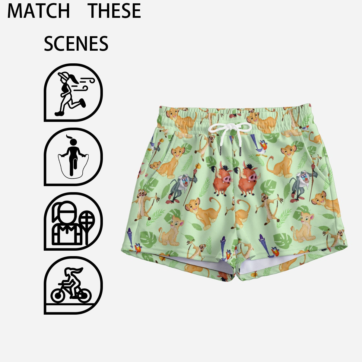 King of the Savannah Women's Casual Shorts