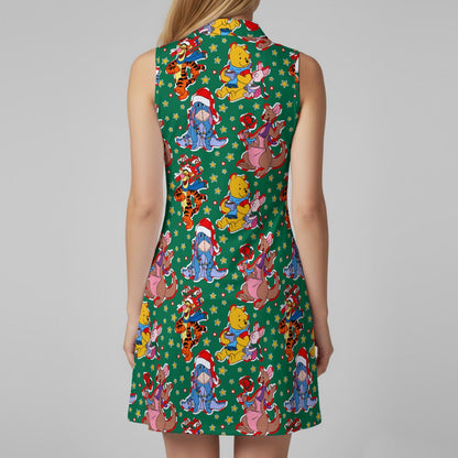 Christmas Winnie [green] Women’s Sports Dress Set