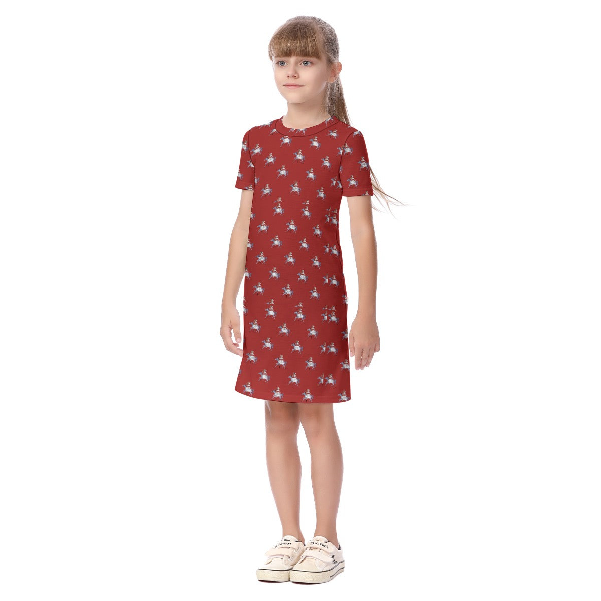 Mary Kid's Short Sleeve Dress