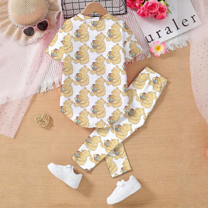 Winnie & Honey Kids' Casual Top and Pants Set