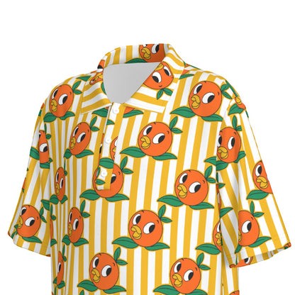Striped Birdie Polo Collar Jersey