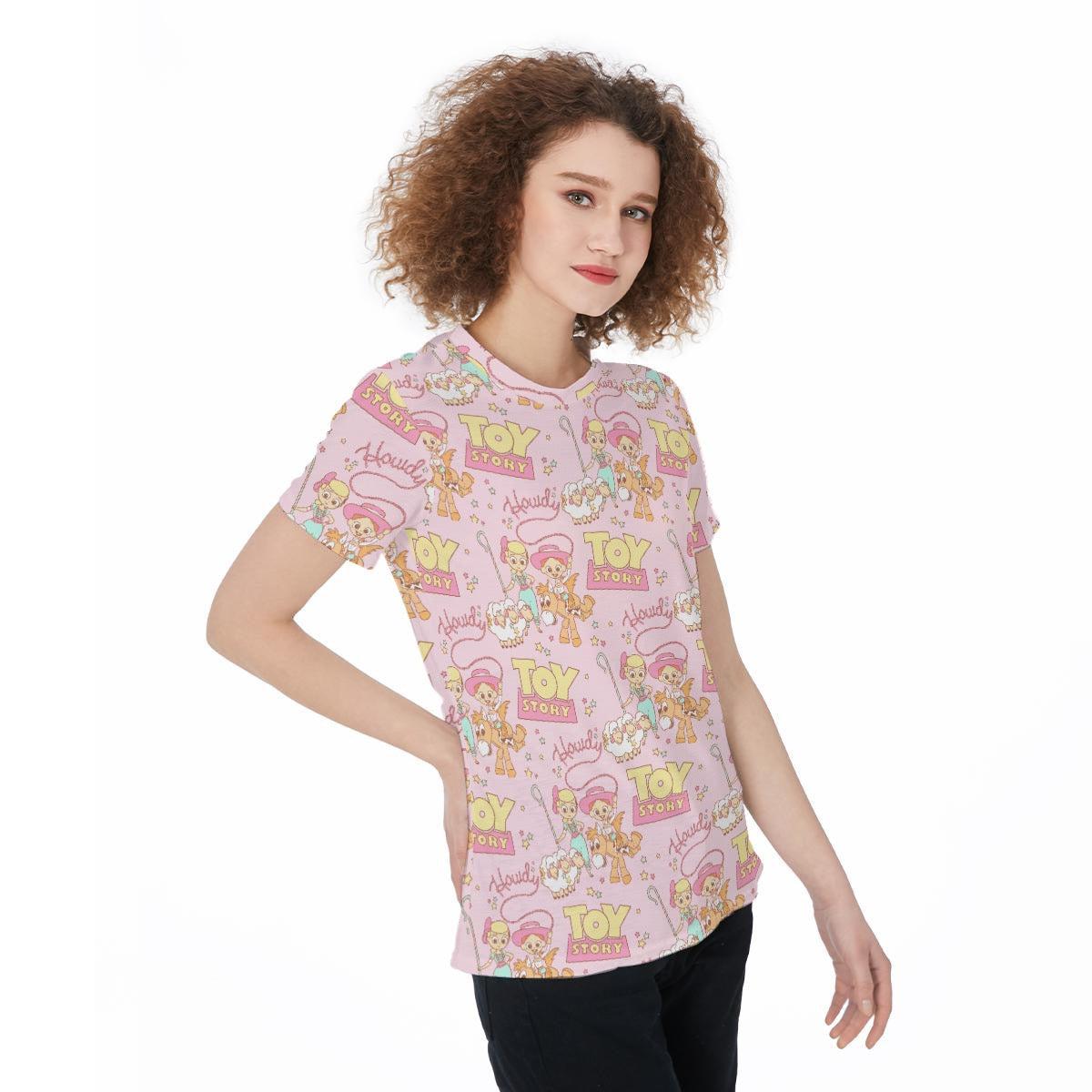 Pink Girl Toys Women‘s t-Shirt