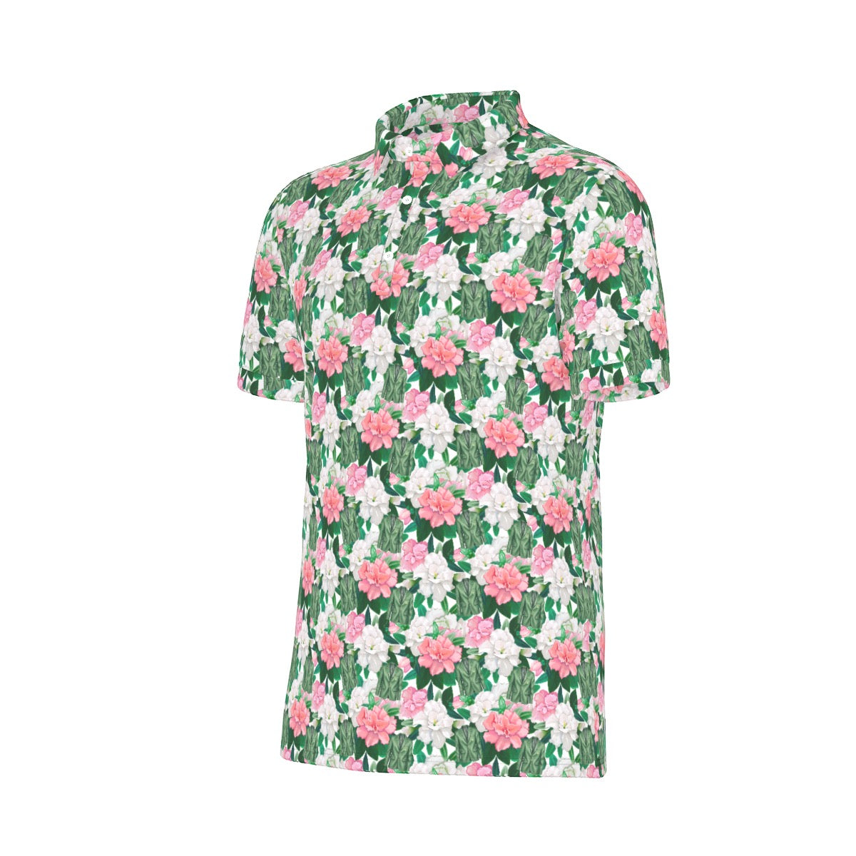 Masterful Men's Stretch Collar Polo Shirt