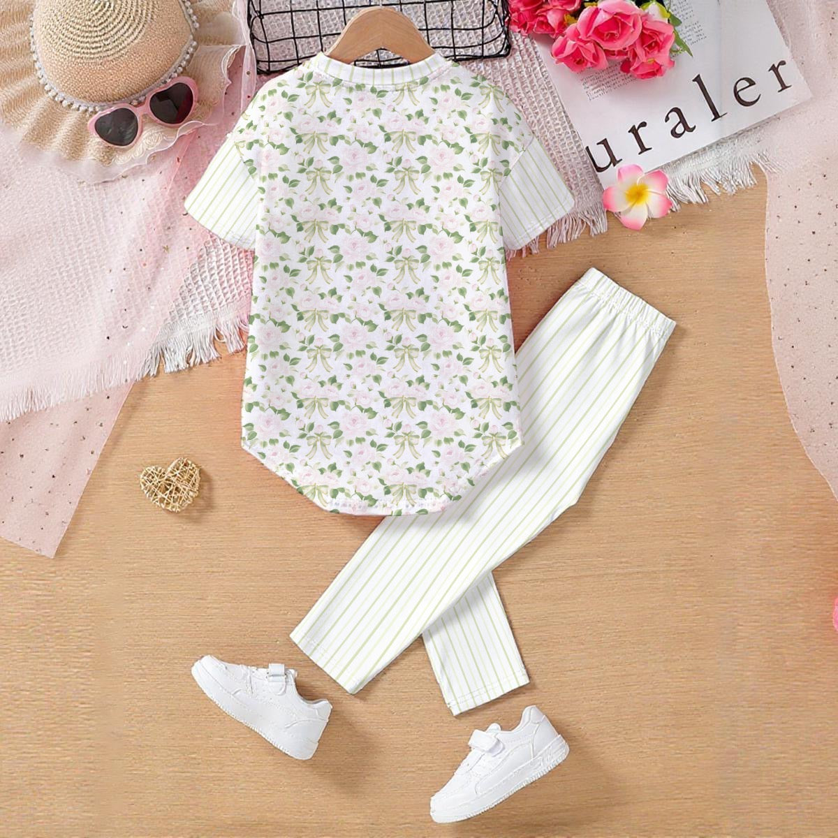 Camilla Kids' Casual Top and Pants Set