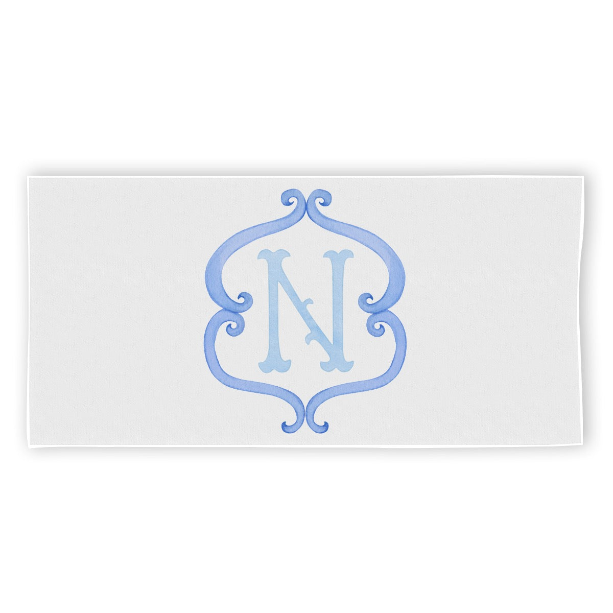 N Monogram Towel