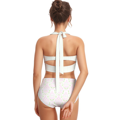 Brighton Women's Swimsuit Set With Halter