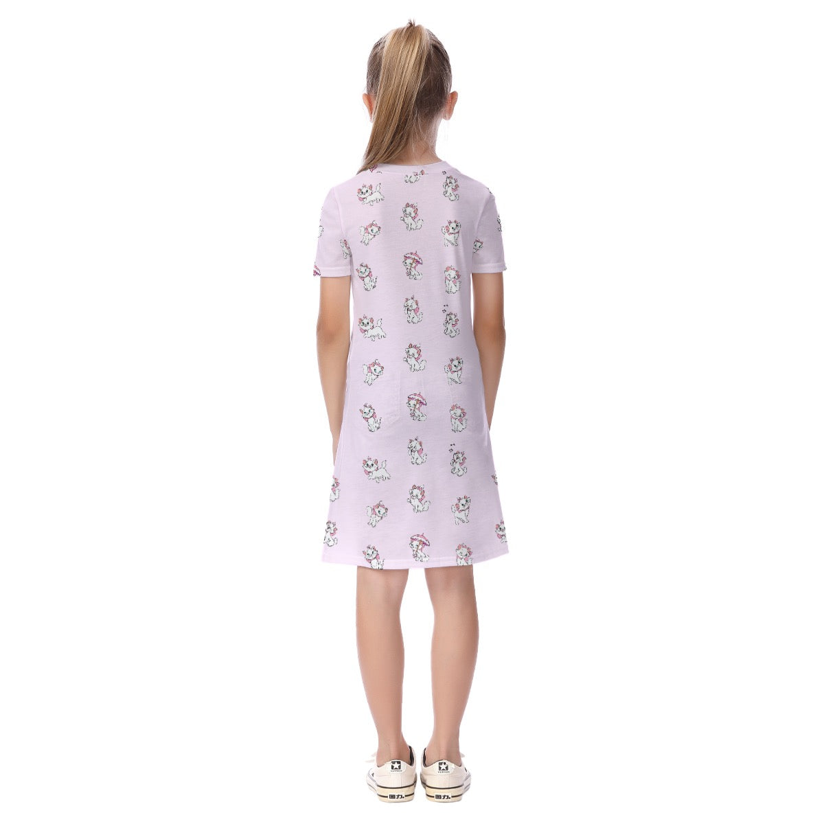 Marie Kid's Short Sleeve Dress