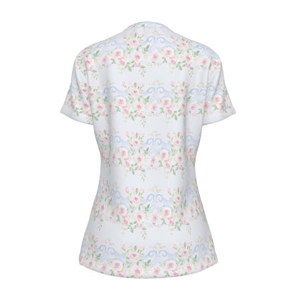 Grandmillenial Rose Women's Round T-Shirt