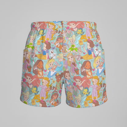 Aqua Young Princesses Women’s Sports Dress Set