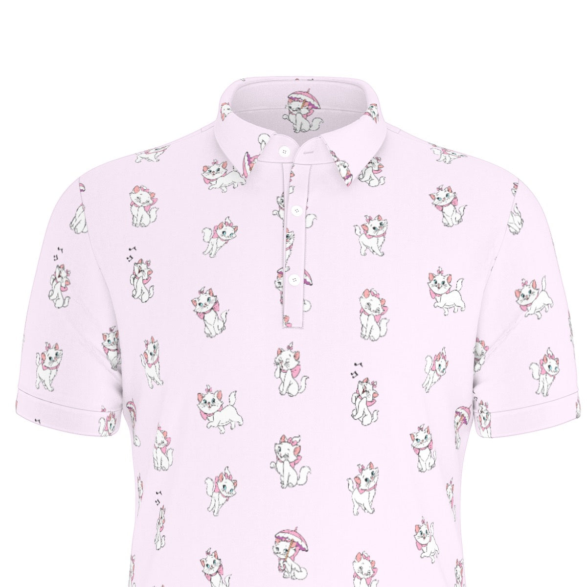 Marie Men's Stretch Collar Polo Shirt