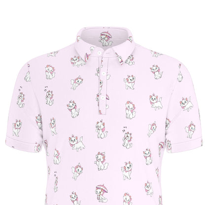 Marie Men's Stretch Collar Polo Shirt