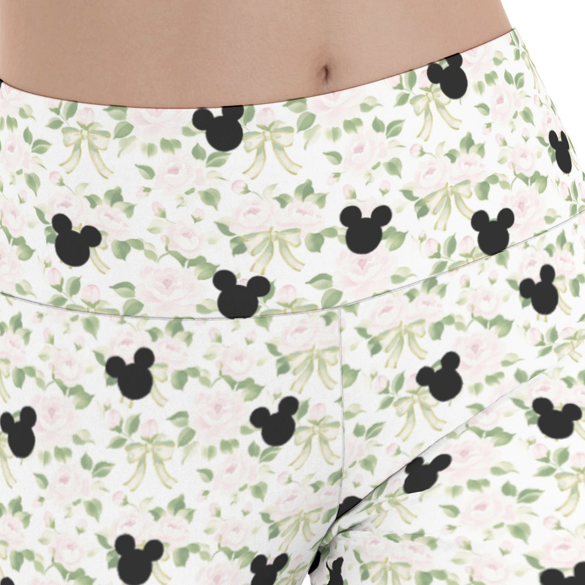 Garden Floral Women's Flare Yoga Pants
