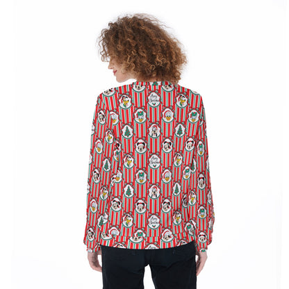 Classic Christmas Frames Women's Sweater