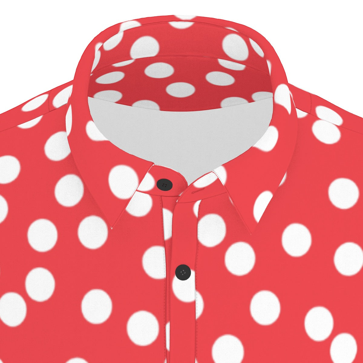 Dots Men's Stretch Collar Polo Shirt