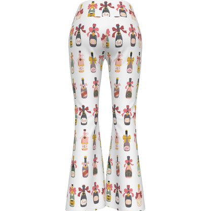 Champagne Women's Flare Yoga Pants
