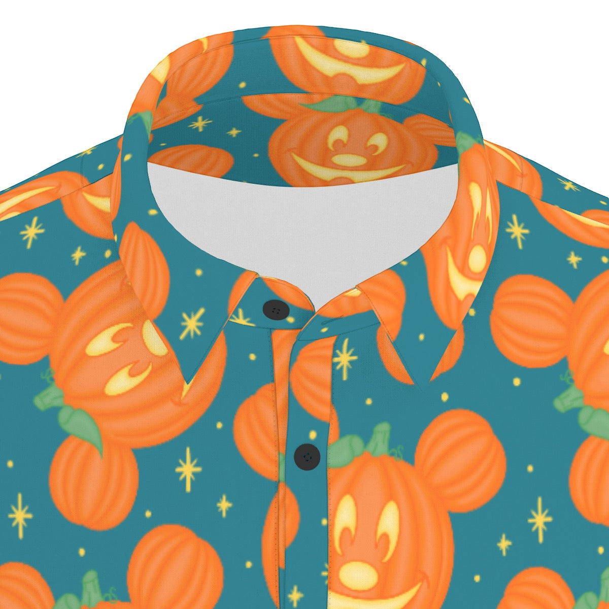 MM Jack O’Lantern Men's Stretch Collar Polo Shirt