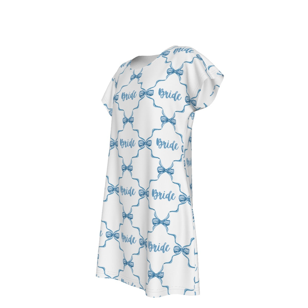 Bride [white] Women's Short Sleeve Dress
