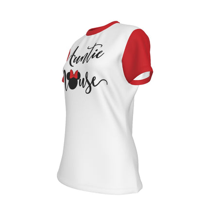 Auntie Mouse Women's Round T-Shirt|210GSM