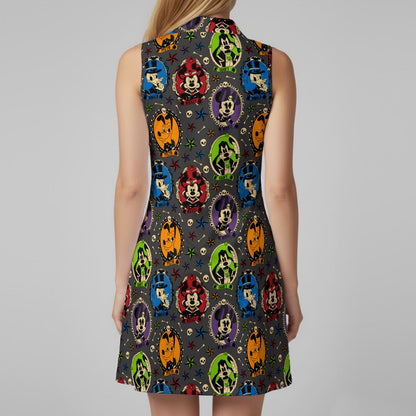 Spooky Cameos Women’s Sports Dress Set