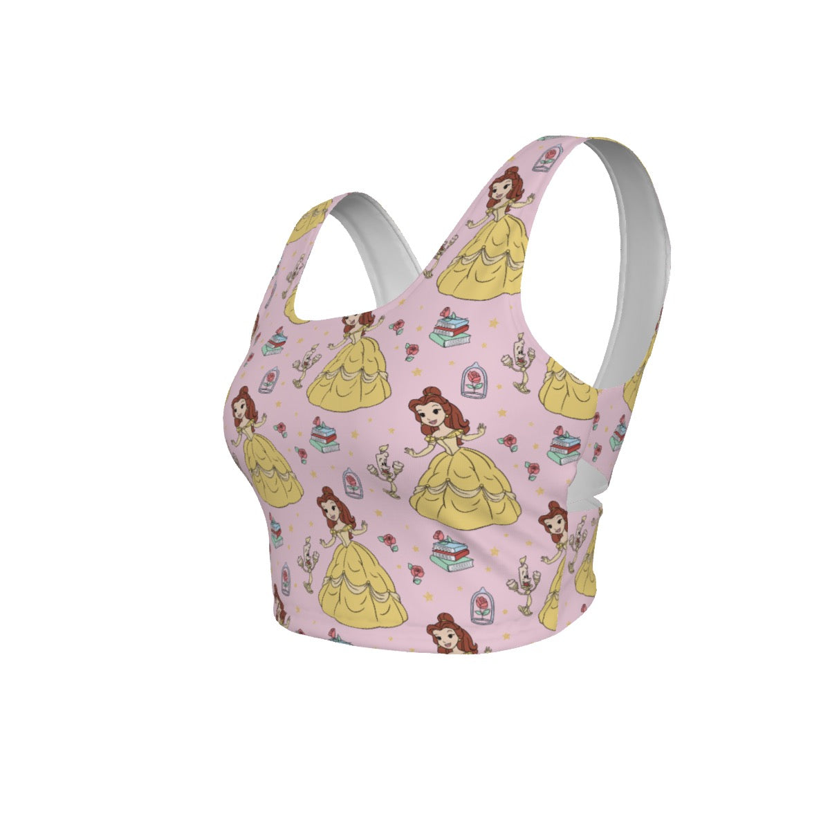 The Beautiful Princess Women's Back Cross Sports Bra