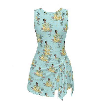 Tia [aqua] Girls Sports Romper