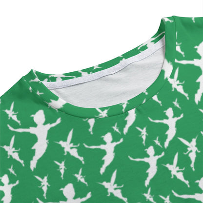 Green Peter Silhouette Men's Crew Neck T-Shirt