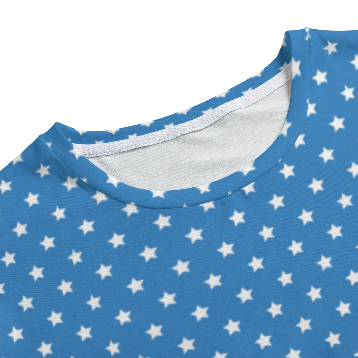 Blue Dots Men's Crew Neck T-Shirt