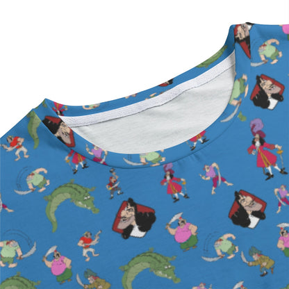 Blue Hook Men's Crew Neck T-Shirt