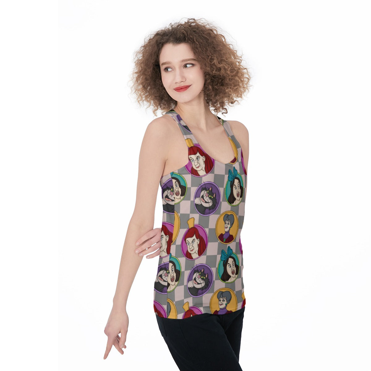 Step Monsters Women's Racerback Tank Top