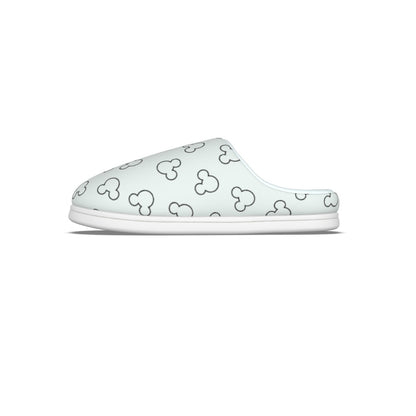 MM Outline Men's Plush Slippers