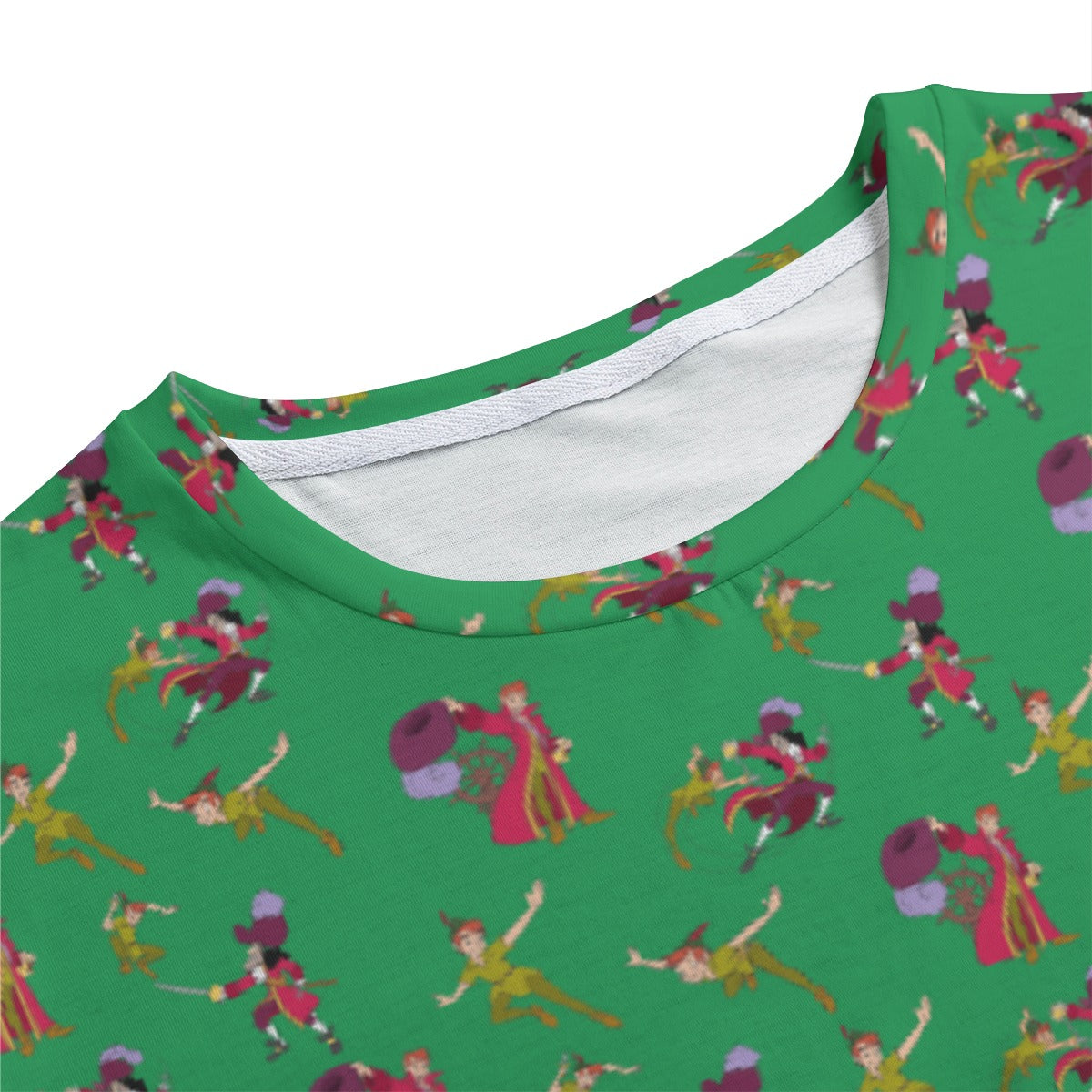Green Peter & Hook Men's Crew Neck T-Shirt